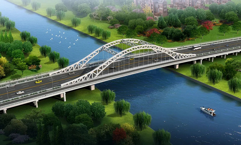 金沙湾大桥、天汾大桥及鹤港大桥项目正式开工